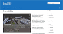 Desktop Screenshot of essentialbim.com